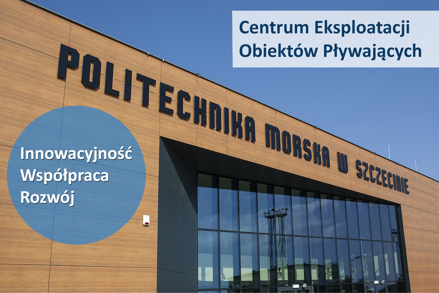 Centrum Eksploatacji Obiektów Pływających- widok od strony Odry