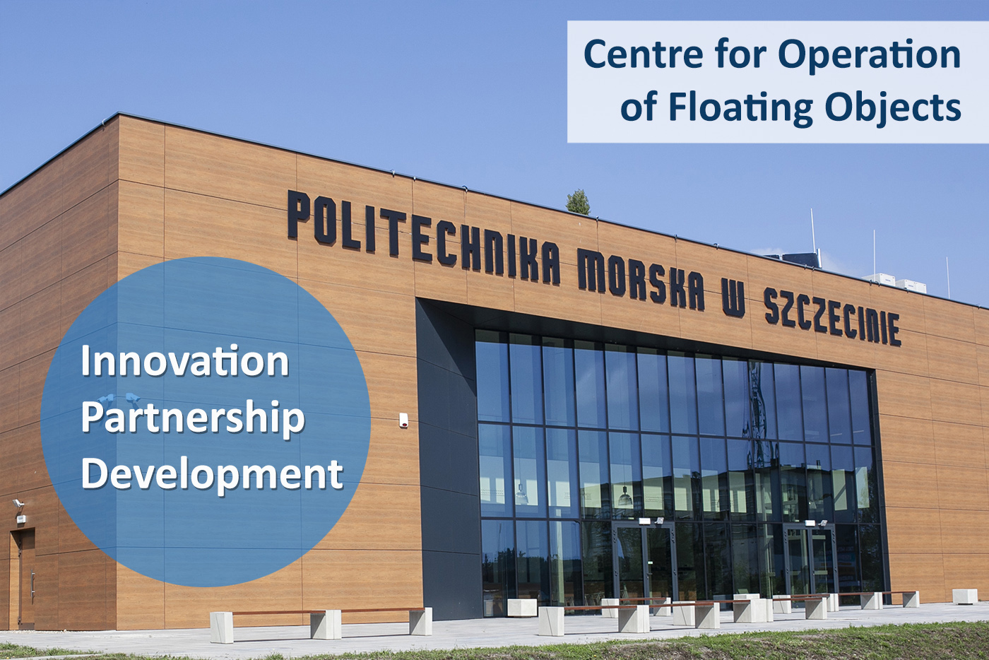 The Centre for the Operation of Floating Objects- view from Oder river